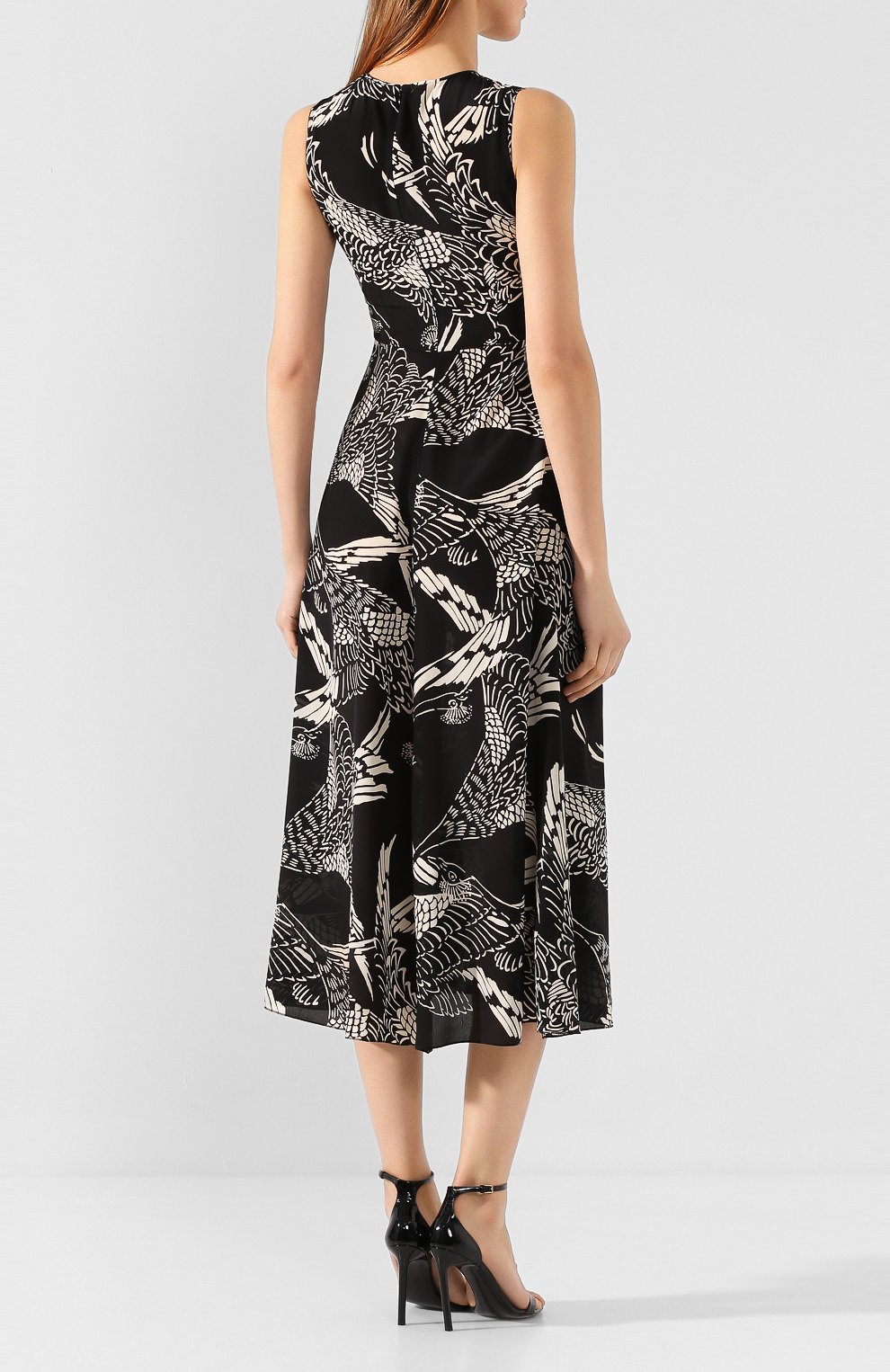 Шелковое платье REDVALENTINO, арт. TR3VAL35/4RT, фото 4