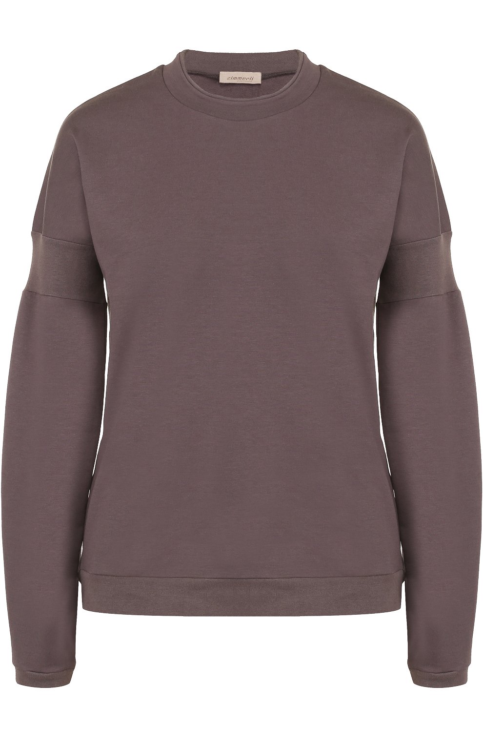 Хлопковый свитшот с круглым вырезом ZIMMERLI, арт. 5139-39005, фото 1