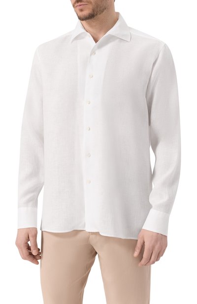 Льняная рубашка COLOMBO, арт. CM00375/T10553, фото 3