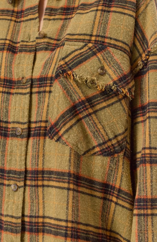 Хлопковая рубашка Addicted AD1515 Зелёный  AD1515 Фото 5