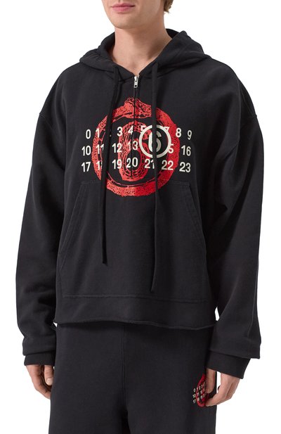 Хлопковое худи MM6, арт. SH2GU0017/M25014, фото 3