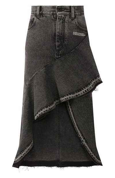 Женская джинсовая юбка OFF-WHITE, арт. 0WYF001S20DEN0020700