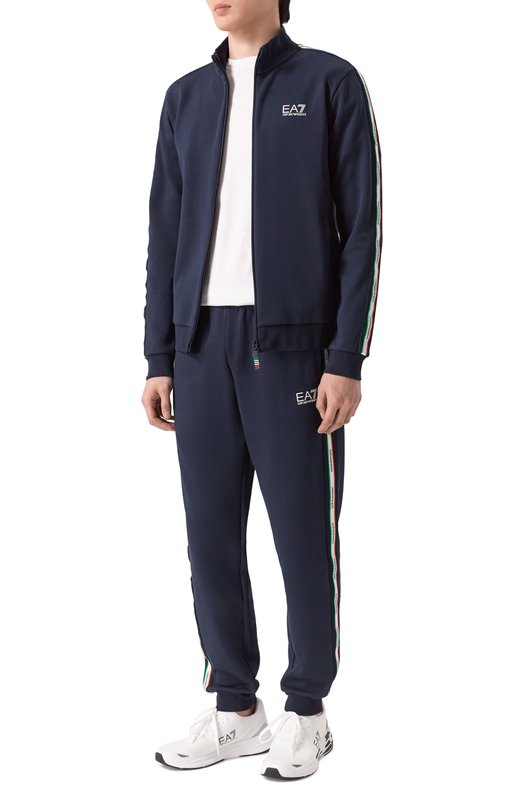 Текстильные кроссовки Crusher Distance Knit 2.0 EA7 7X000652/AF18639 Белый  7X000652/AF18639 Фото 2