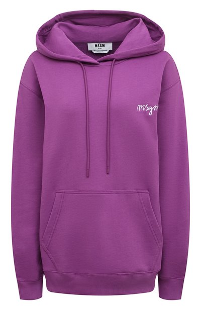 Женский хлопковое худи MSGM, арт. 3242MDM201 227299