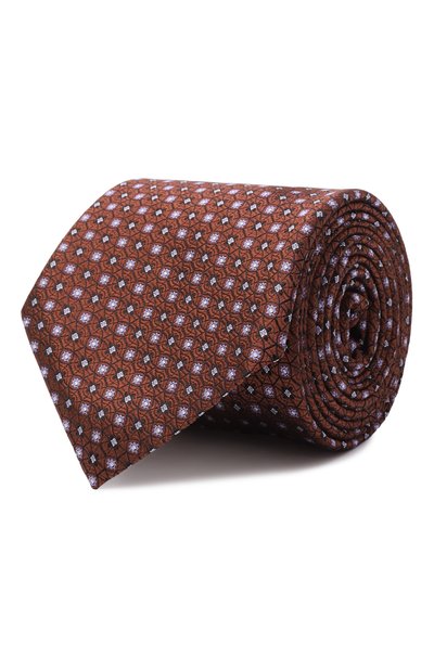 Мужской шелковый галстук CANALI, арт. 18/HJ04494