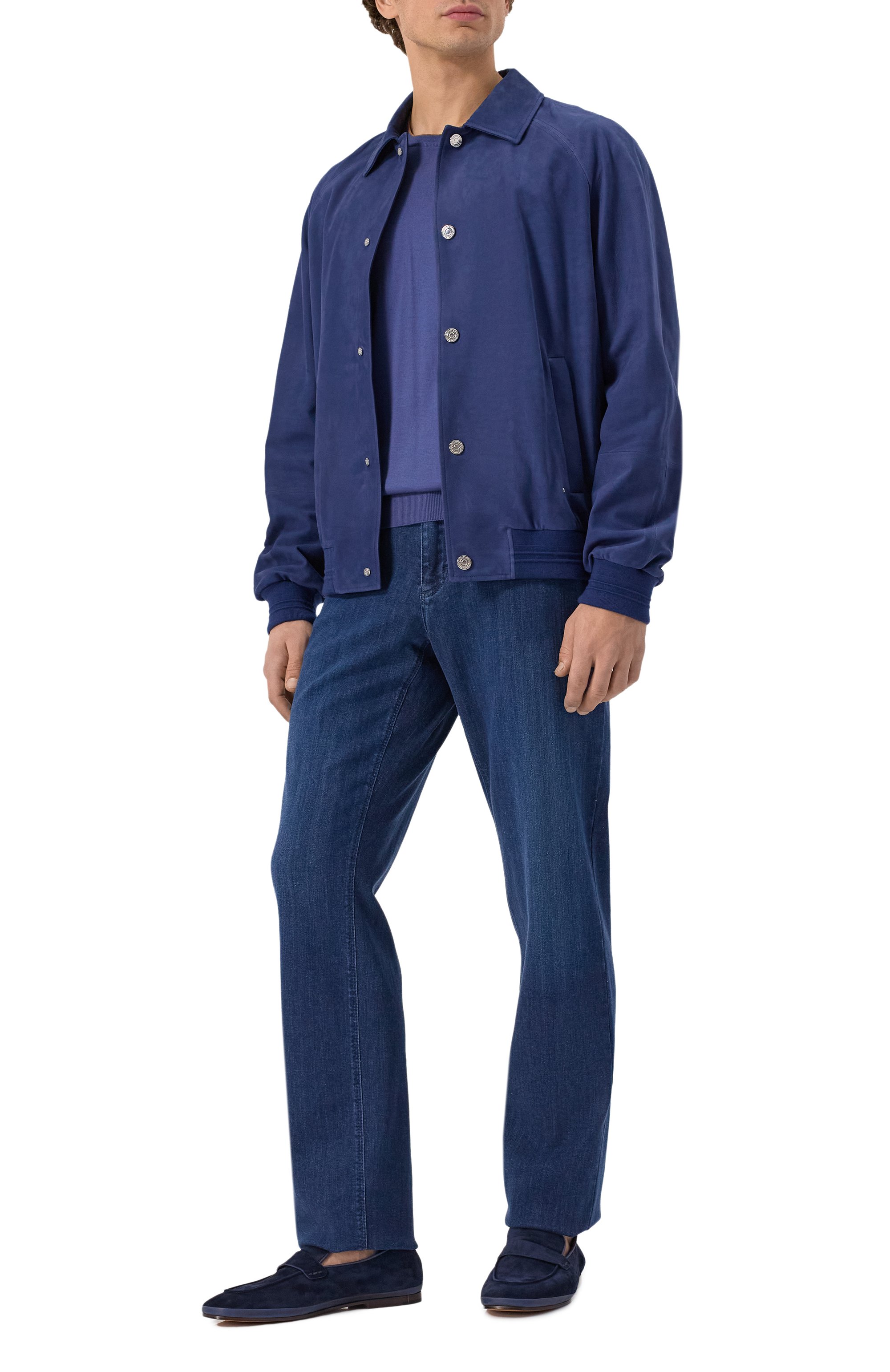 Кожаный бомбер STEFANO RICCI, арт. M7J5100100/MK0TG, фото 2