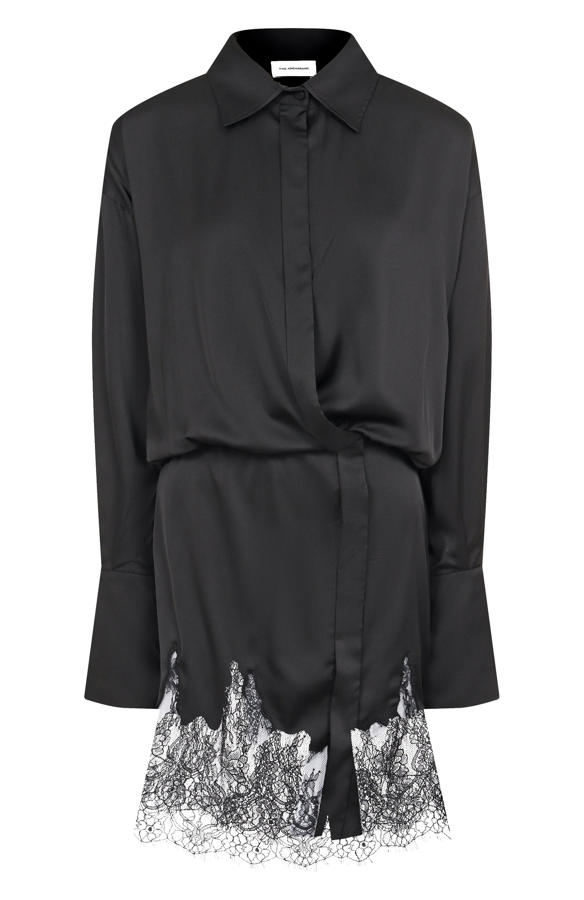 Атласное платье THE ANDAMANE, арт. T180103A/TNP253, фото 1