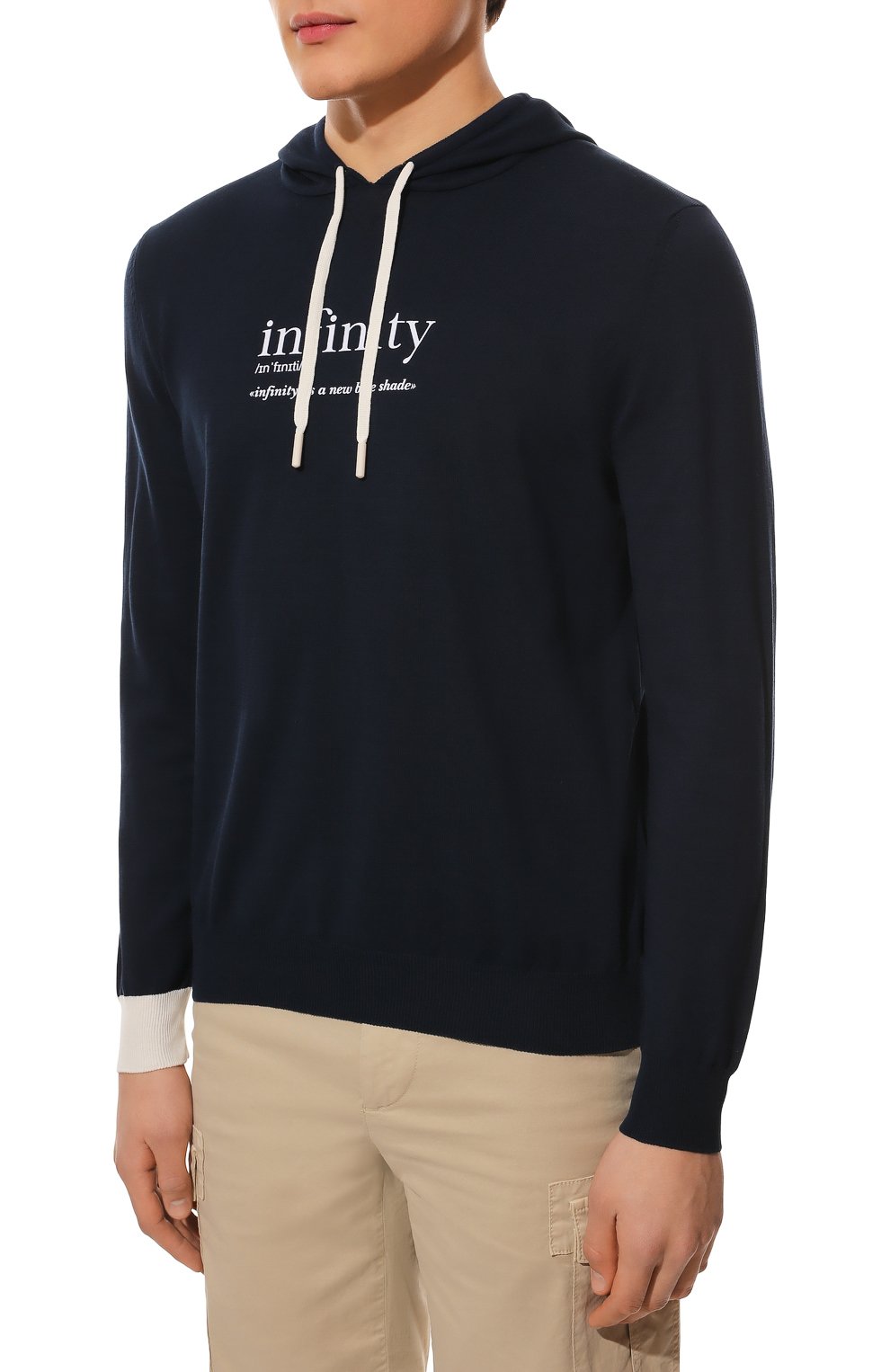 Хлопковое худи ELEVENTY PLATINUM, арт. E76MAGE67 MAG0E042, фото 3