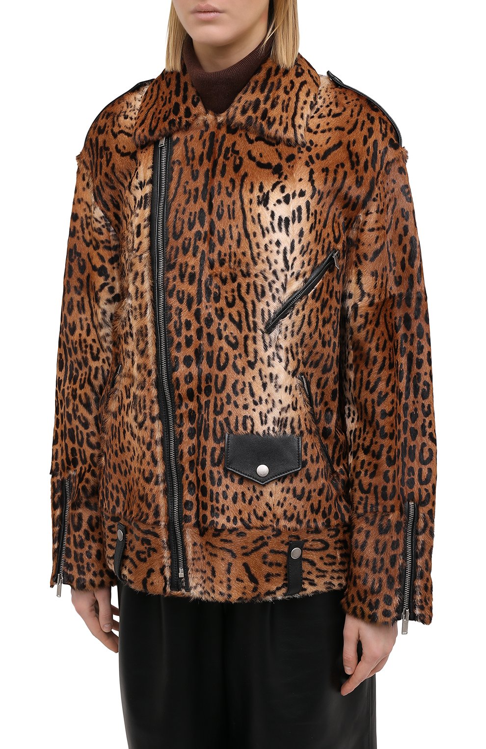 Куртка из меха козы SAINT LAURENT, арт. 615869/Y7WT2, фото 3