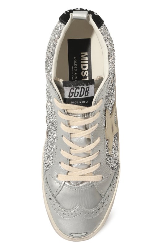 фото Комбинированные кеды mid star golden goose deluxe brand