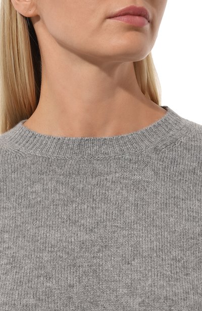 Кашемировый пуловер PERVERT серого цвета по цене 24000 руб., арт. PE23/TO02/62-41, фото 5 Кашемировый пуловер PERVERT, арт. PE23/TO02/62-41, фото 5