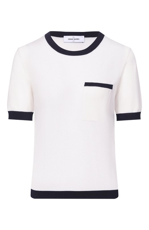 Пуловер из вискозы Gran Sasso 57210/27810 Белый 57210/27810