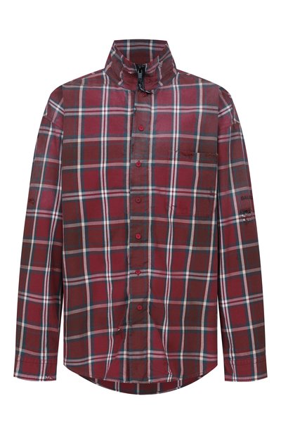 Мужская хлопковая рубашка BALENCIAGA, арт. 850813/TLM09
