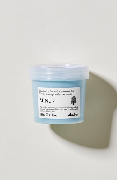 Экспресс-маска для восстановления окрашенных волос minu (250ml) DAVINES бесцветного цвета по цене 5570 руб., арт. 70028, фото 3 Экспресс-маска для восстановления окрашенных волос minu (250ml) DAVINES, арт. 70028, фото 3