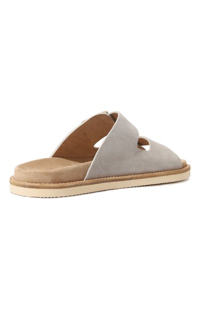 Замшевые шлепанцы urban BRUNELLO CUCINELLI, арт. MZUSILY235, фото 5