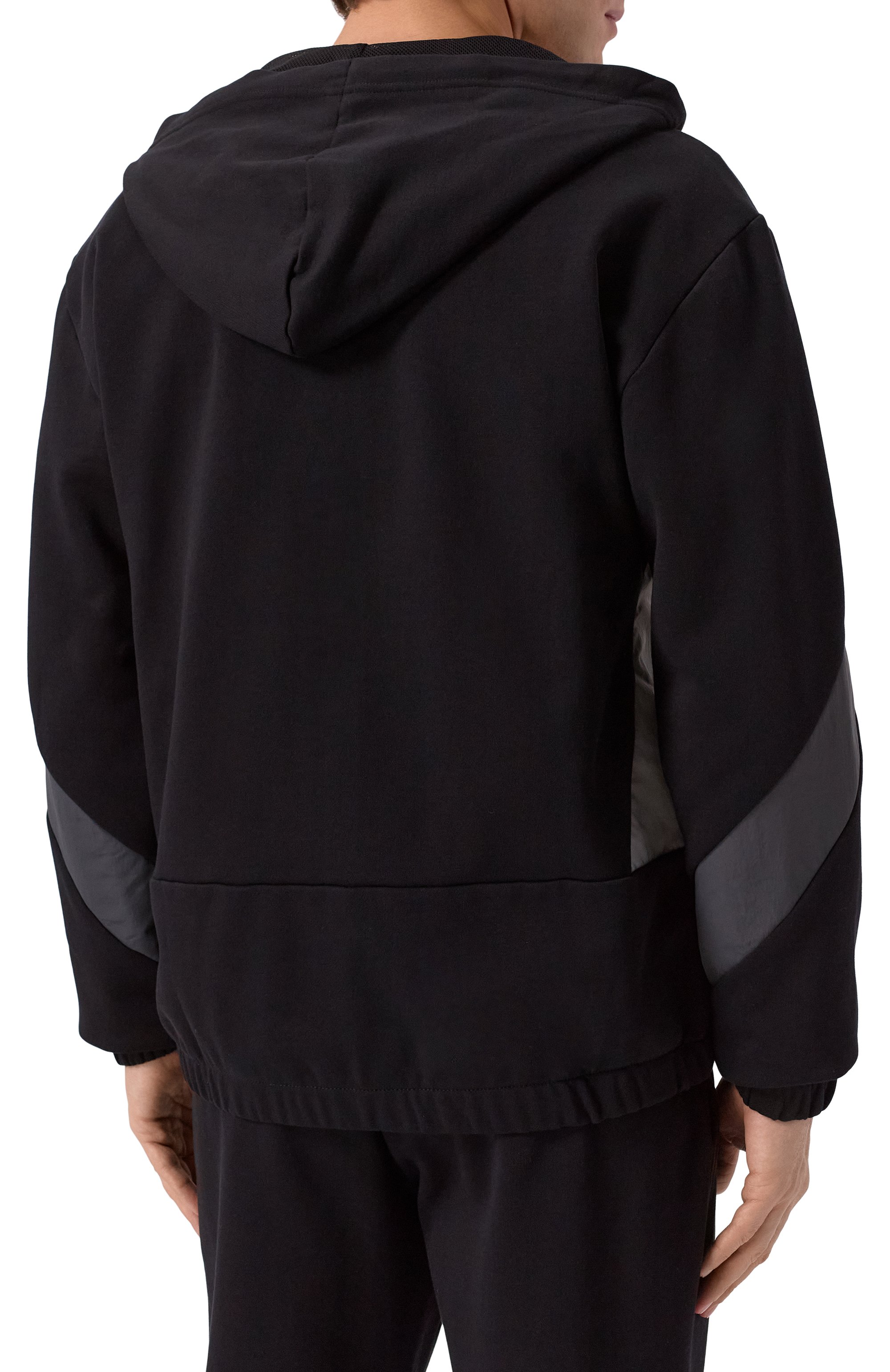 Хлопковый спортивный костюм EA7 черного цвета по цене 29950 руб., арт. 7M000940/AF10377, фото 3 Хлопковый спортивный костюм EA7, арт. 7M000940/AF10377, фото 3