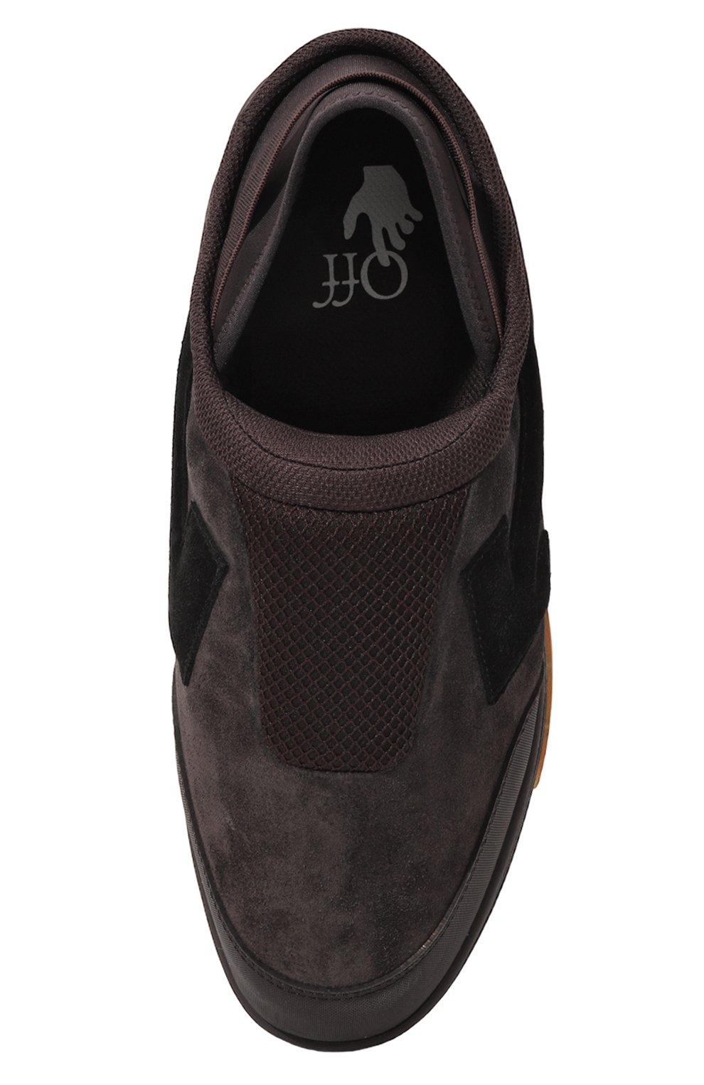 Замшевые слипоны OFF-WHITE, арт. OMIA246F22LEA0011010, фото 6