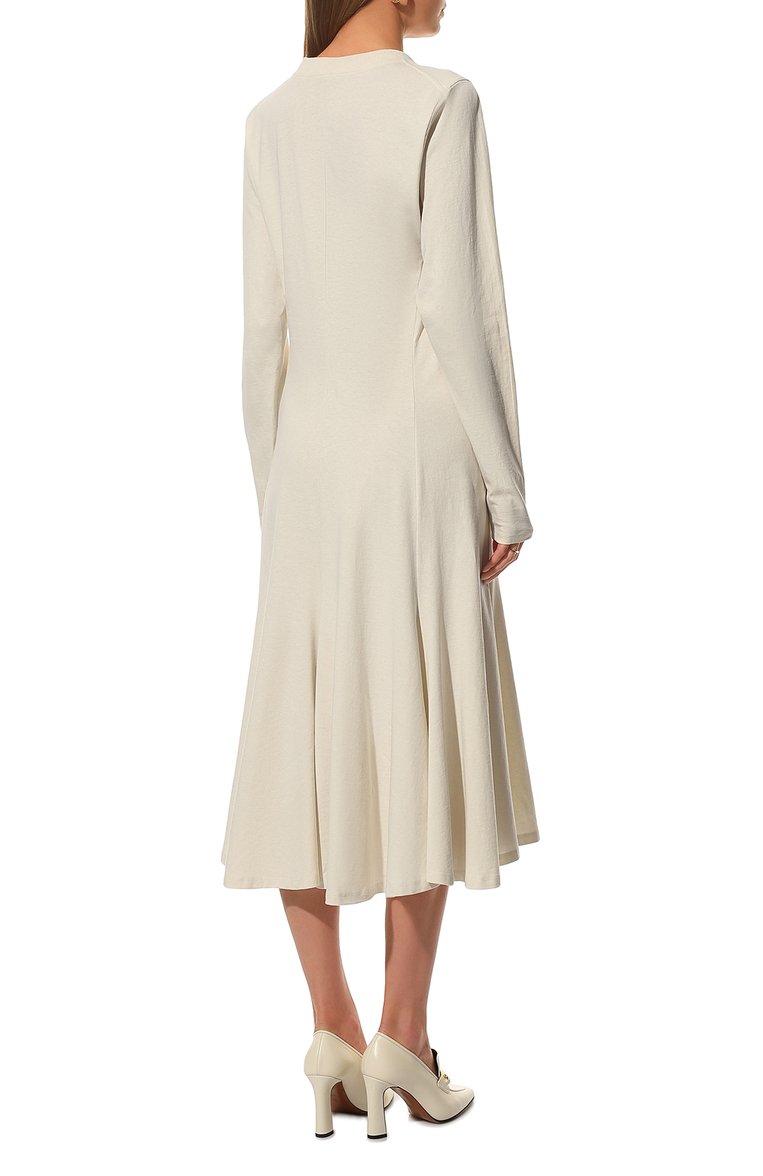 Хлопковое платье THE ROW, арт. 6101K398, фото 4