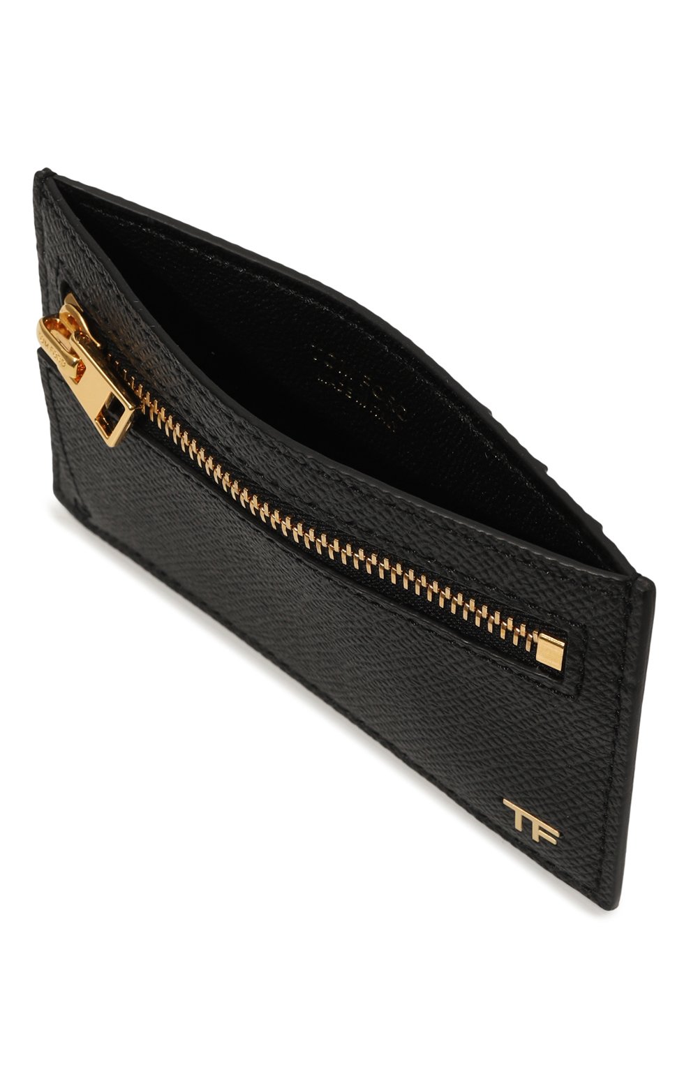 Кожаный футляр для кредитных карт TOM FORD черного цвета по цене 49950 руб., арт. YM354T/LCL081, фото 3 Кожаный футляр для кредитных карт TOM FORD, арт. YM354T/LCL081, фото 3