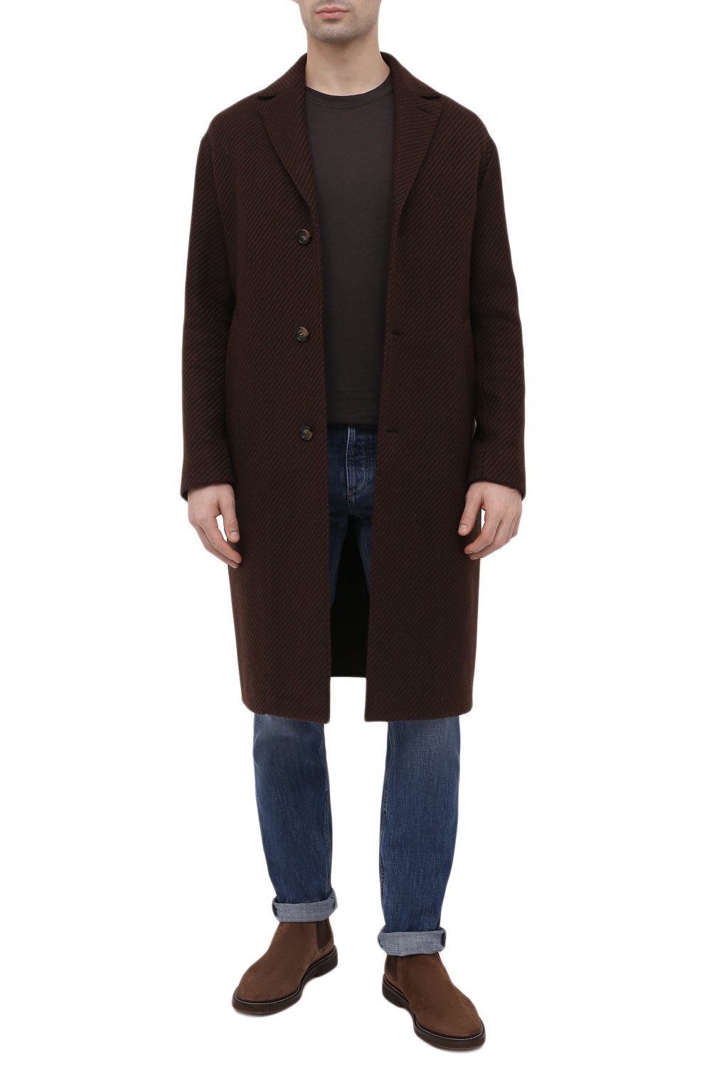 Джинсы traditional fit BRUNELLO CUCINELLI, арт. M0Z37B2210, фото 2