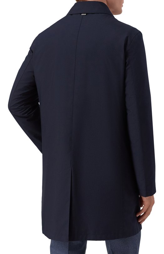 Плащ Corneliani 2635M6-2620155 Синий  2635M6-2620155 Фото 4