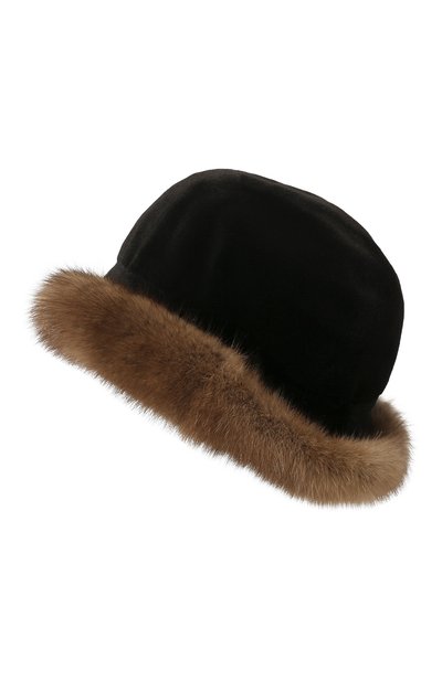 Меховая шапка из норки и соболя FURLAND, арт. 0083207450068300000, фото 3