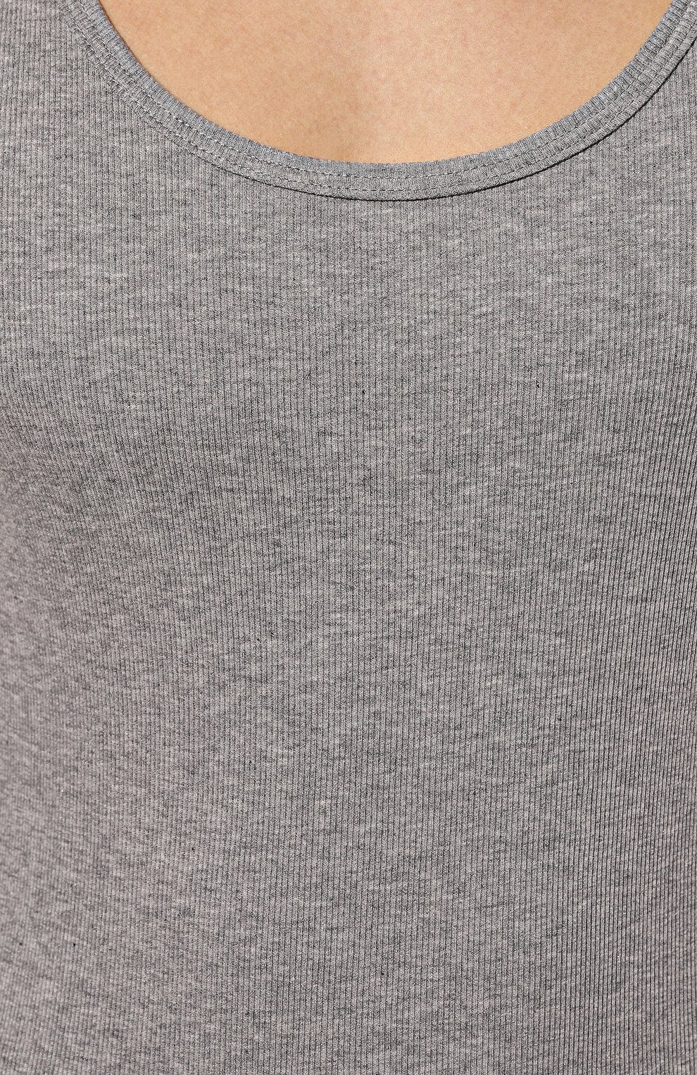 Майка TOM FORD серого цвета по цене 17600 руб., арт. T4D10121, фото 5 Майка TOM FORD, арт. T4D10121, фото 5