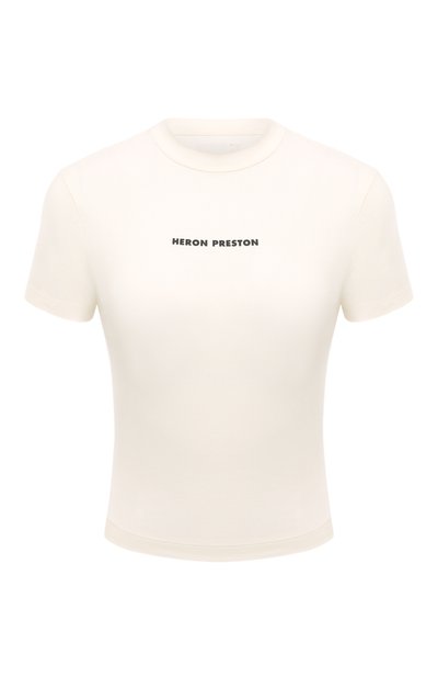 Женская хлопковая футболка HERON PRESTON, арт. HWAA022C99JER0010110