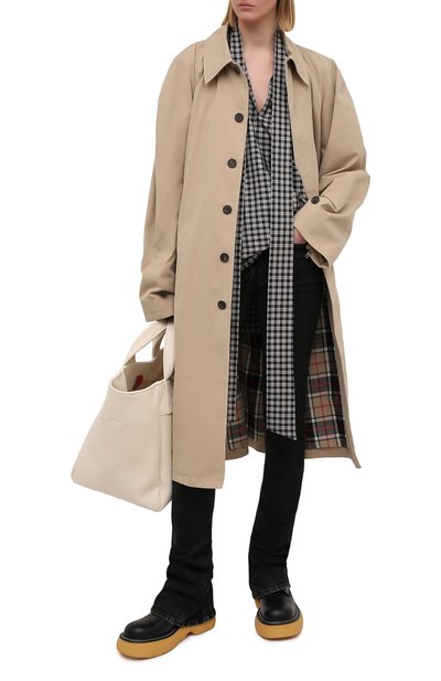 Хлопковый плащ BALENCIAGA, арт. 646775/TJP01, фото 2