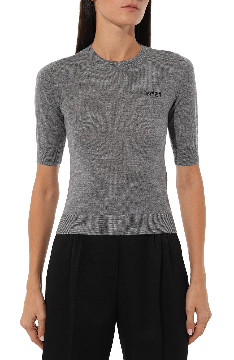 Шерстяной пуловер N21, арт. A031/9000, фото 3