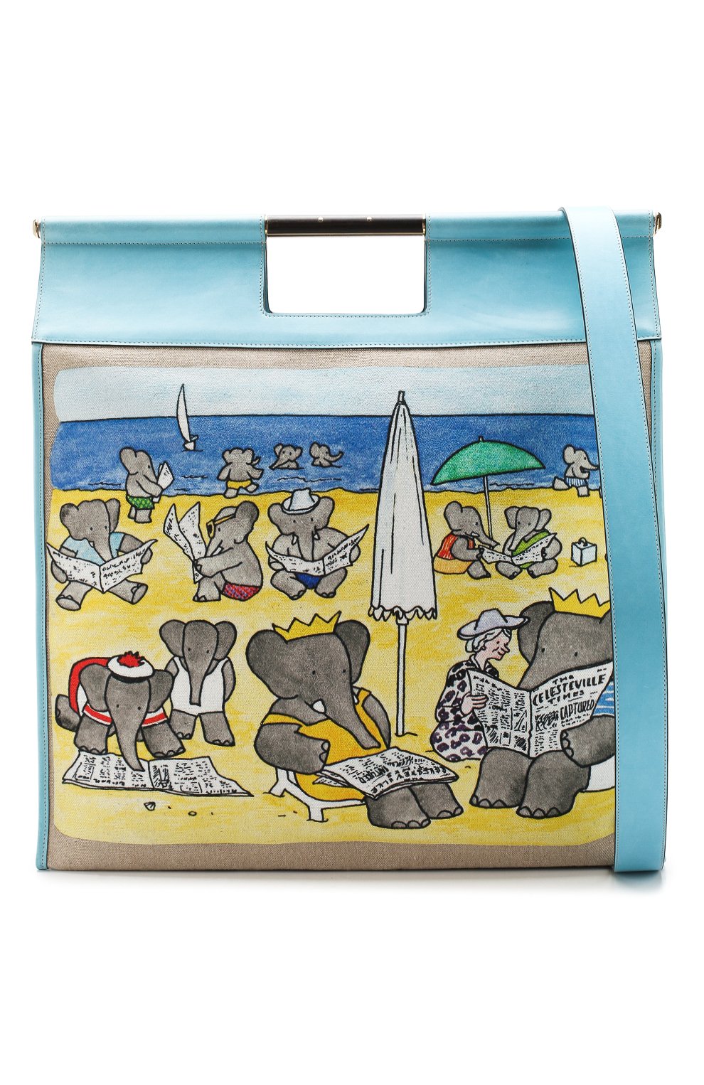 Сумка-шопер babar LANVIN, арт. LW-BGBT00-PLEB-P20, фото 6