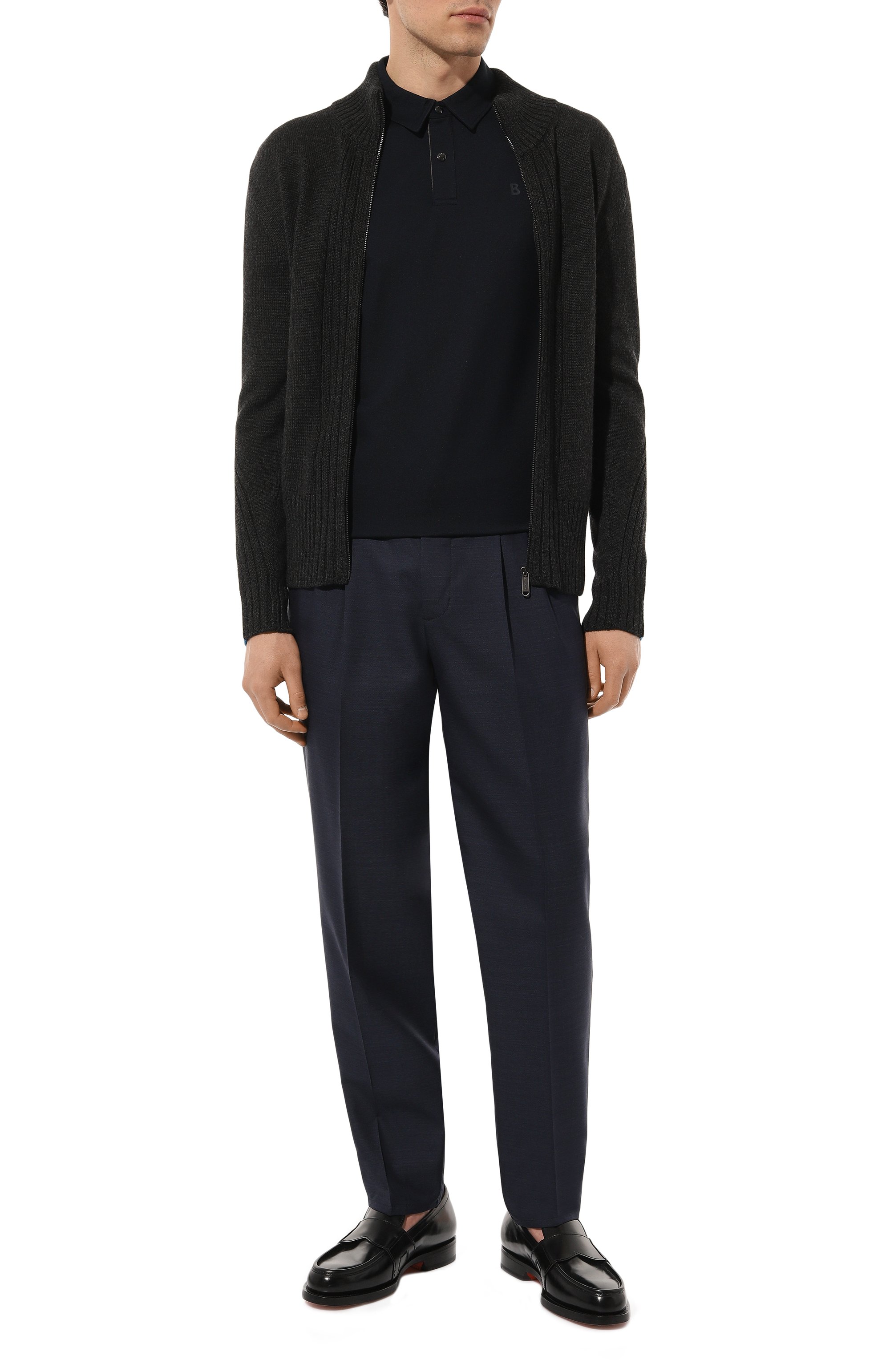 Шерстяные брюки BRUNELLO CUCINELLI, арт. MB407B2302, фото 2