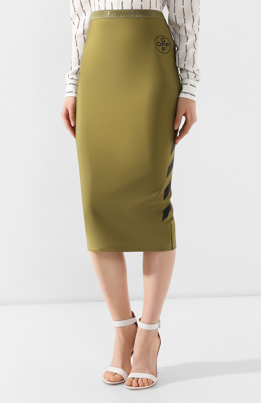 Юбка-карандаш OFF-WHITE, арт. 0WCC065S19E020774310, фото 3
