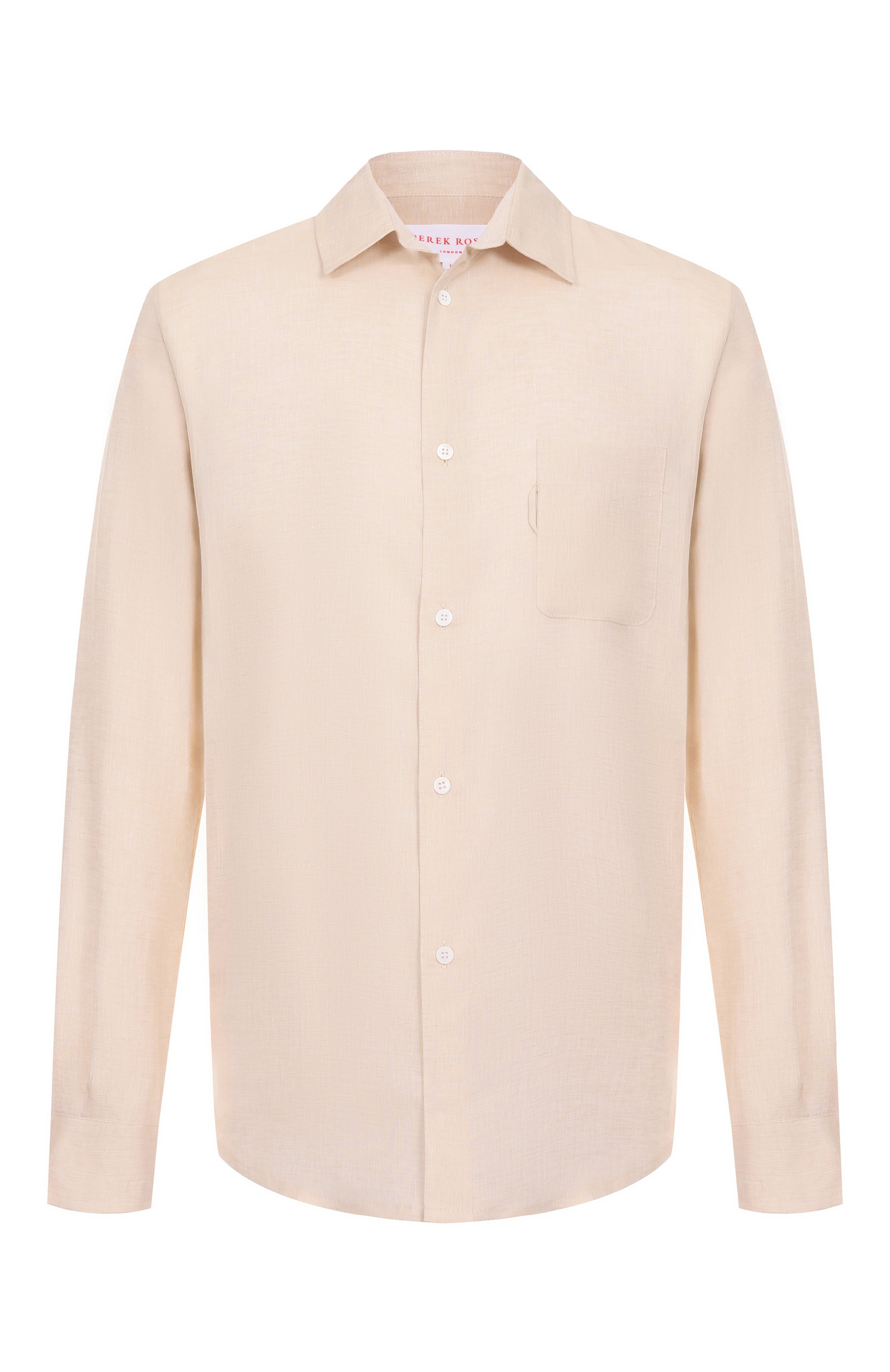 Льняная рубашка DEREK ROSE, арт. 9820-M0NA001, фото 1