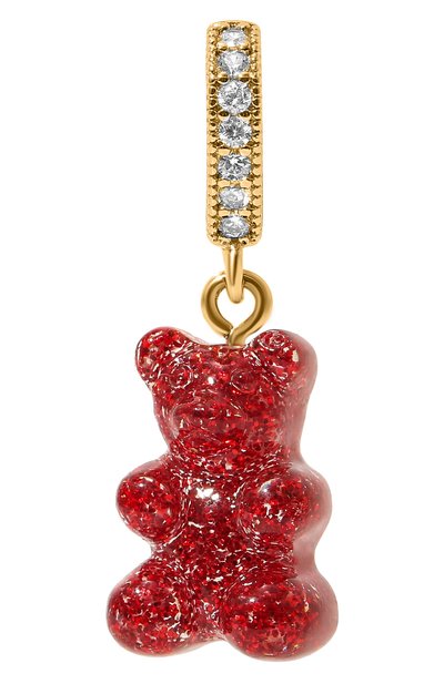 Моносерьга CRYSTAL HAZE, арт. N0STALGIA BEAR H00P, фото 1