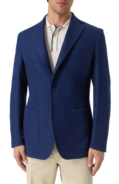 Пиджак из хлопка и льна MVST, арт. 9111, фото 5