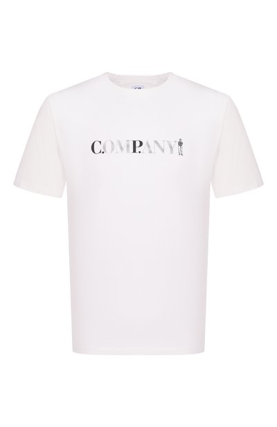 Мужская хлопковая футболка C.P. COMPANY, арт. 20CMTS085A/005100W