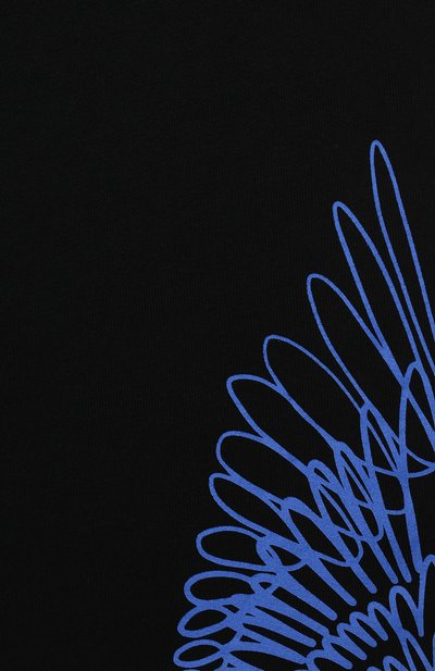 Хлопковые шорты MARCELO BURLON KIDS OF MILAN, арт. 21E/B/MB/3200/0020/8-14Y, фото 3