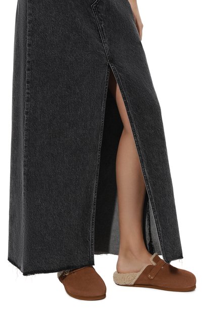 Замшевые сабо vasilitsa ANCIENT GREEK SANDALS, арт. VASILITSA/CR0STA & SHEEPSKIN, фото 3