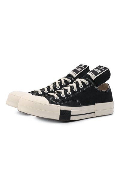 Текстильные кеды converse x rick owens drkshdw drkstar CONVERSE, арт. 172347, фото 1
