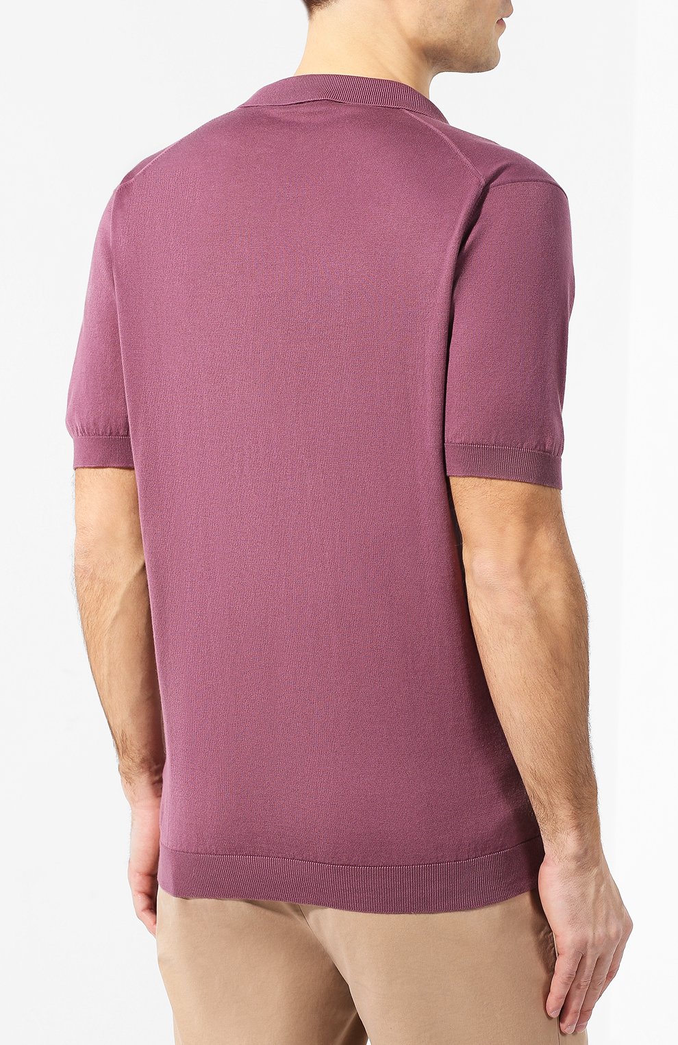 Хлопковое поло JOHN SMEDLEY, арт. N0AH, фото 4