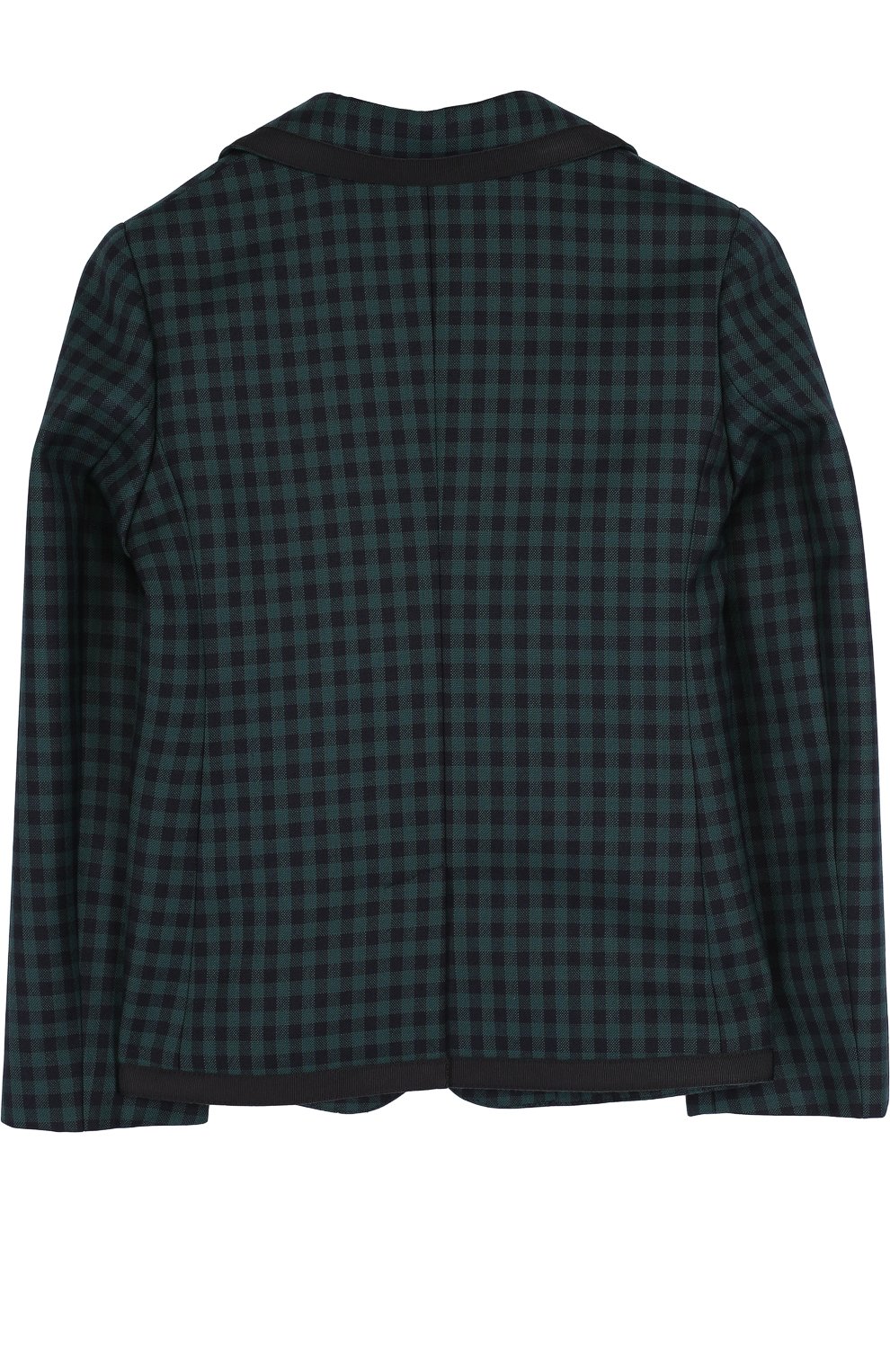 Однобортный пиджак из шерсти в клетку GUCCI, арт. 475459/XBB64, фото 2