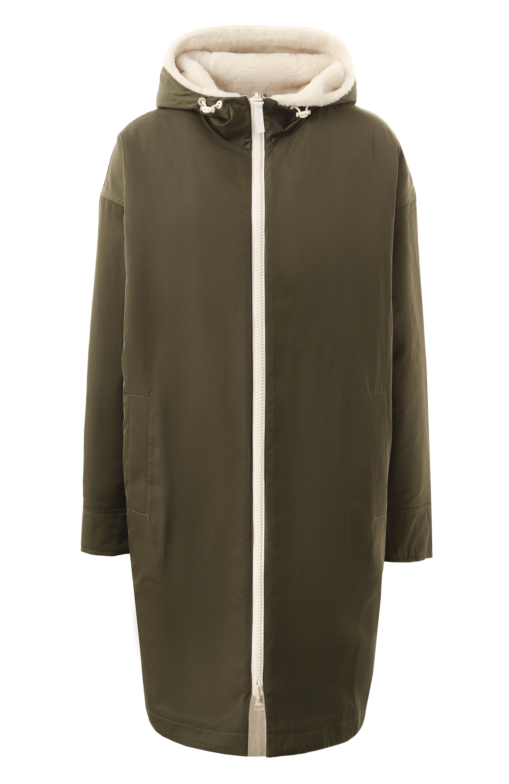 Двусторонняя парка из овчины YVES SALOMON, арт. 23WFM06793M05X, фото 1