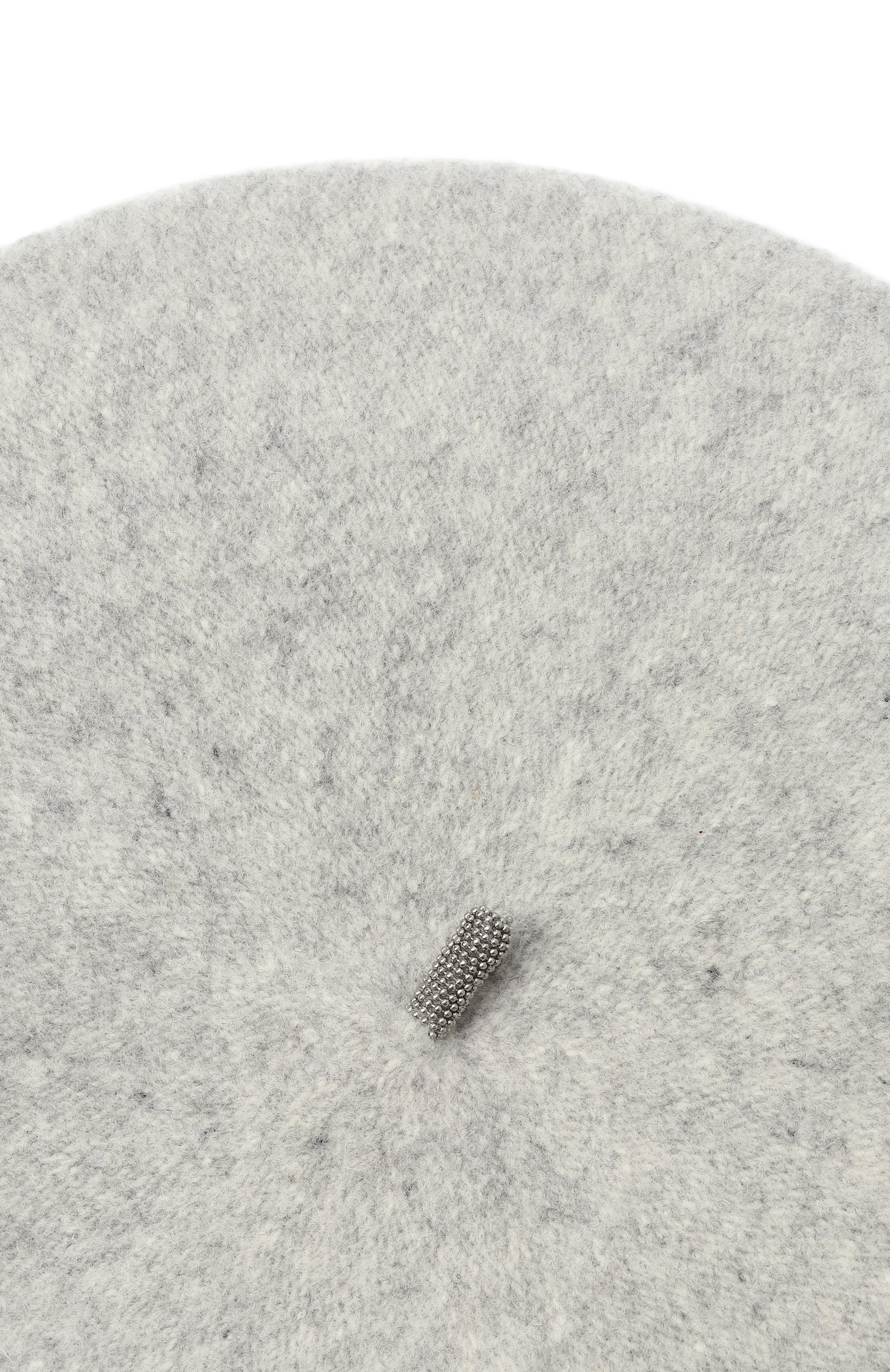 Шерстяной берет BRUNELLO CUCINELLI, арт. MCAP90136, фото 3