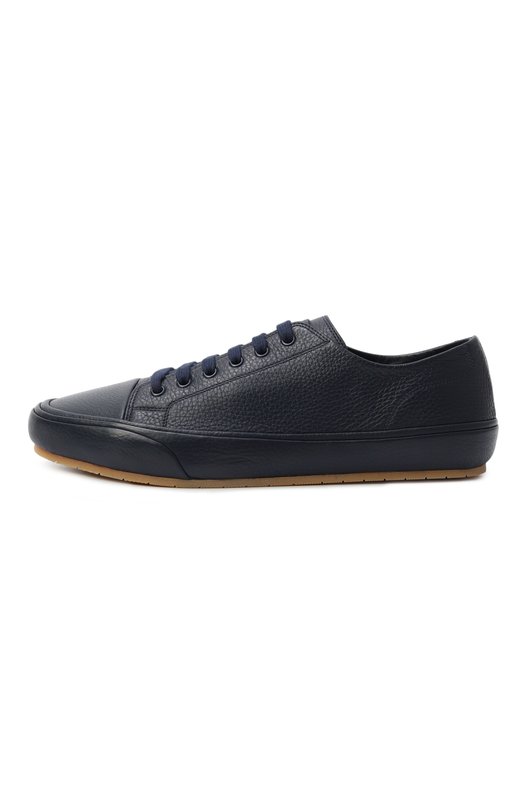 Кожаные кеды Brioni QHM10L/P7731 Синий  QHM10L/P7731 Фото 4