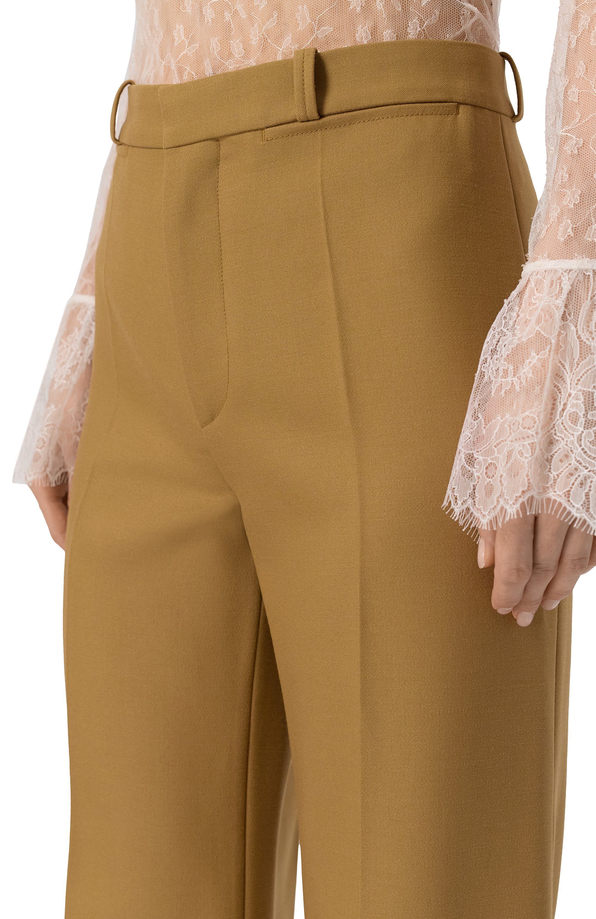 Шерстяные брюки CHLOÉ, арт. CHC25SPA06299, фото 5