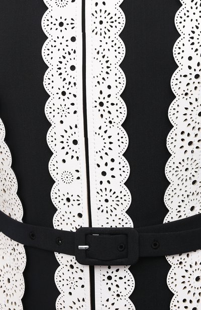 Шелковое платье GABRIELA HEARST черно-белого цвета по цене 457000 руб., арт. 321427 S042, фото 5 Шелковое платье GABRIELA HEARST, арт. 321427 S042, фото 5