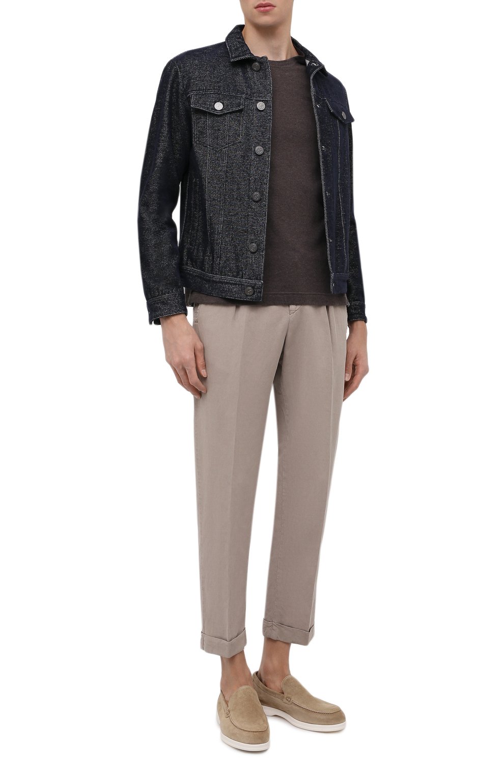 Замшевые лоферы DOUCAL'S, арт. DU2814ARTHUY106IC15, фото 2