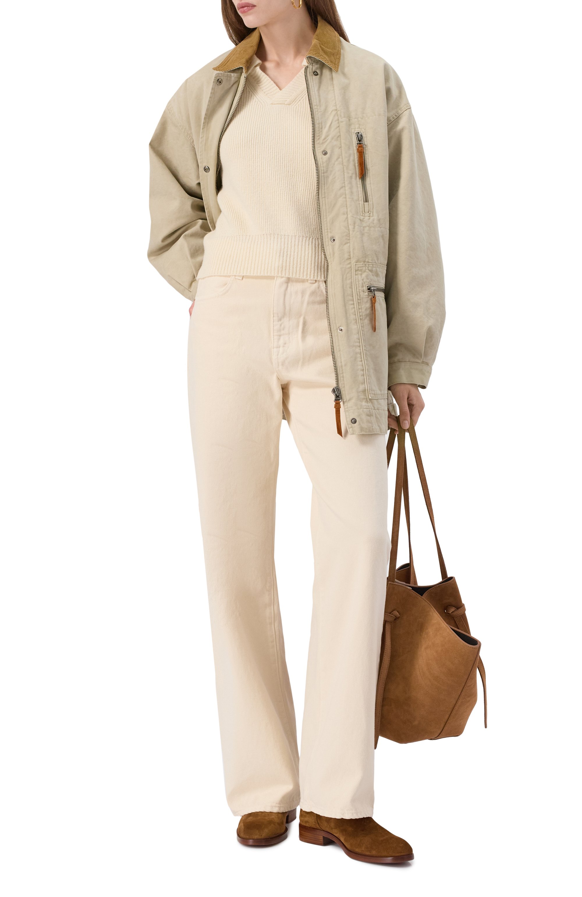 Джинсы grace SLVRLAKE, арт. GRCJ407P ECRU, фото 2