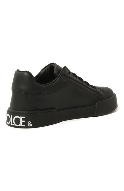 Кожаные кеды DOLCE & GABBANA, арт. DA0702/AC330/29-36, фото 3